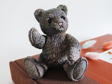 Silver Teddy Bear