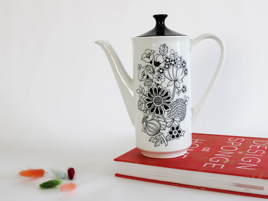 Grindley Floral Coffee Pot