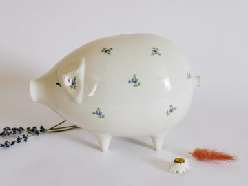 Floral Piggy Bank