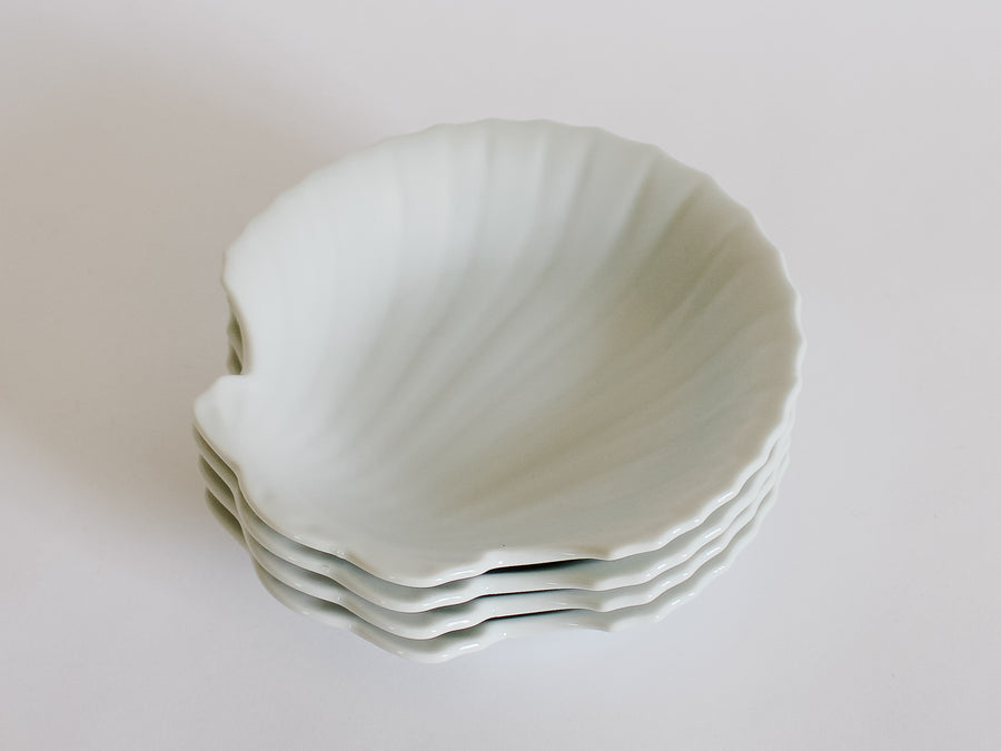 Ceramic Seashell Plate Set