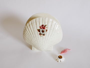 Speckled Seashell Napkin Holder