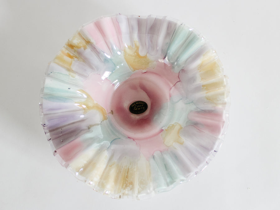 Multi-Coloured Murano Glass Bowl