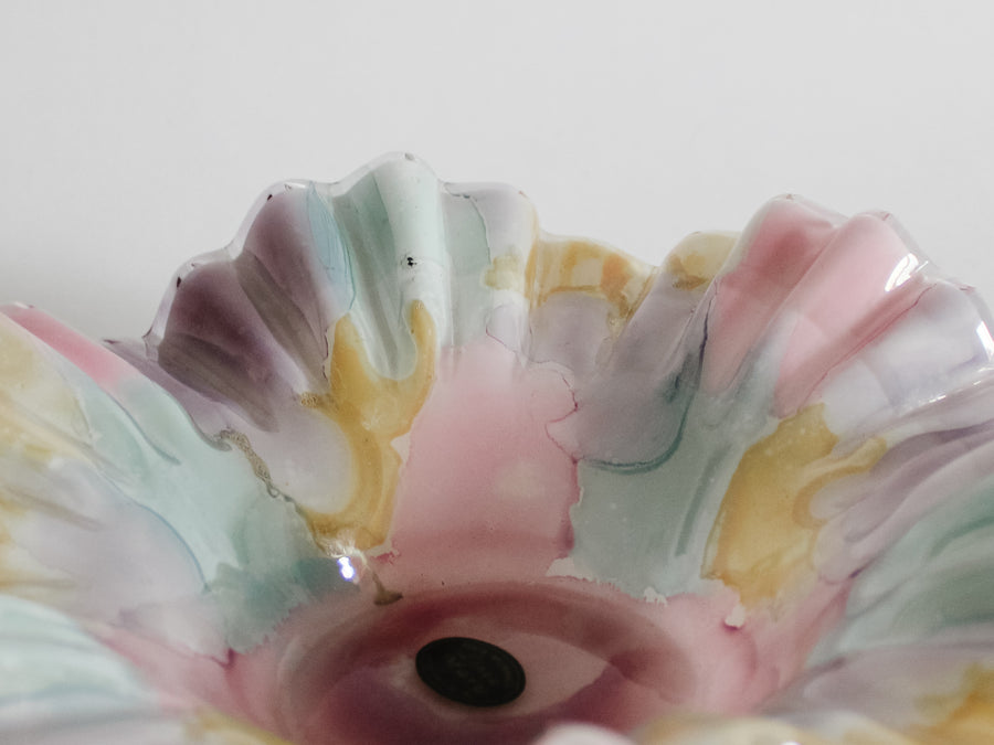 Multi-Coloured Murano Glass Bowl