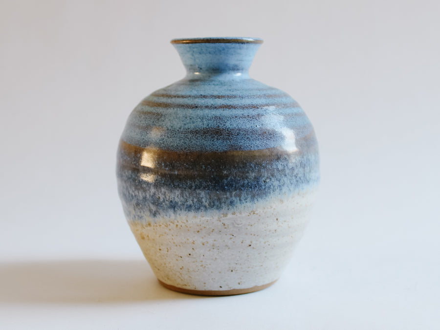 Sky Blue Studio Pottery Vase