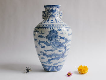 Chinese Porcelain Dragon Vase